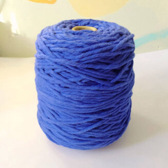 Hilaza de Algodón 4mm Azul Rey